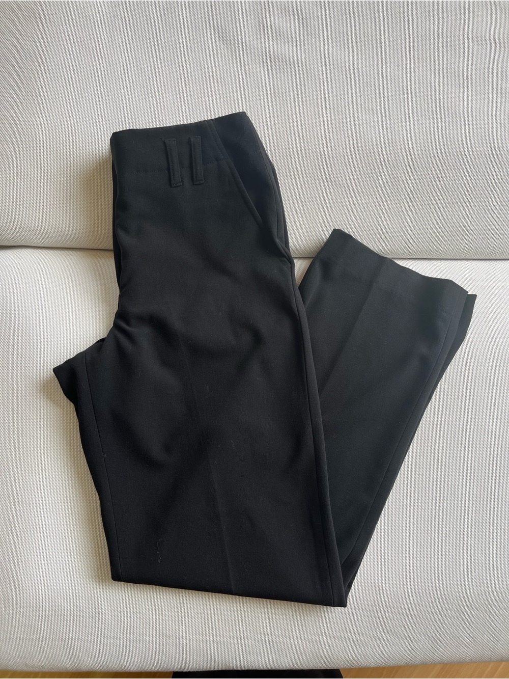 Black Dress Pants - Classic Straight Fit, size 2P, XS